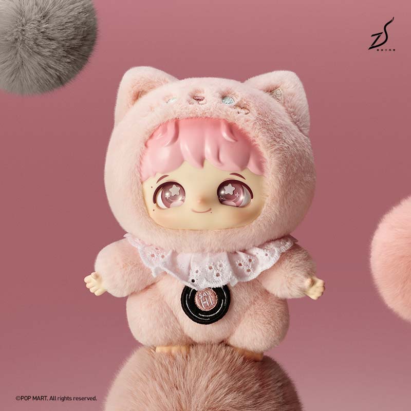 ZHOU SHEN SHENSELF Series Vinyl Plush Doll Pendant, Blind Box