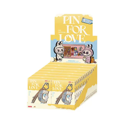 THE MONSTERS Pin for Love Series- Letter Pendant Blind Box (A-M)