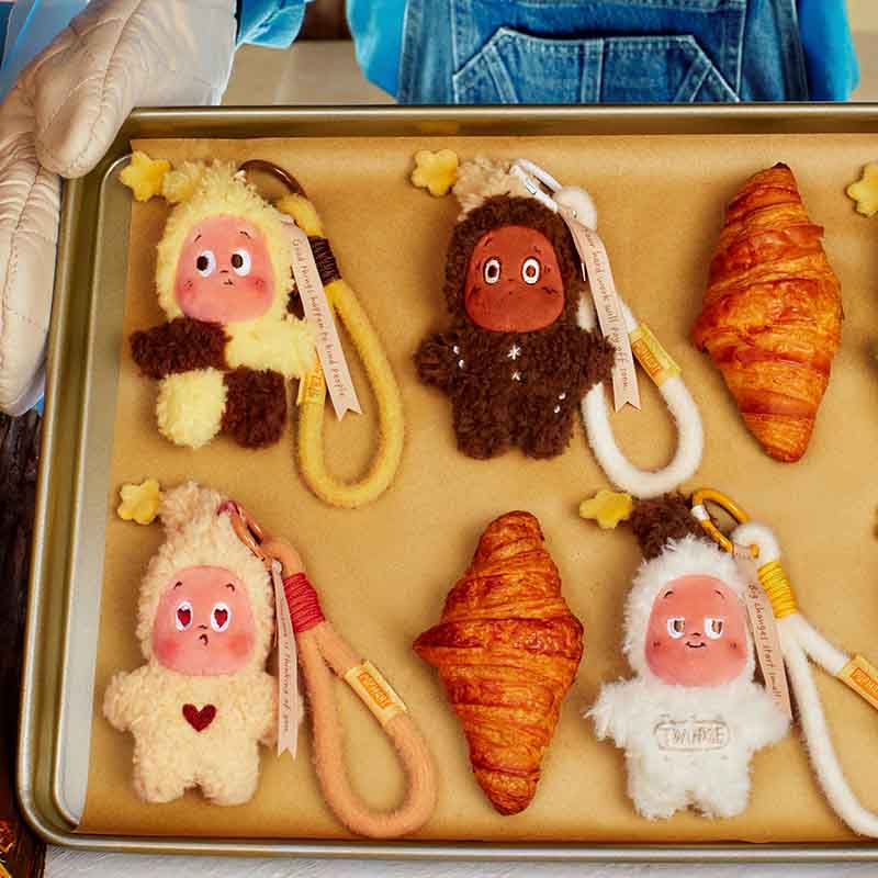 Twinkle Twinkle Savor the Moment Series-Fresh-Baked Mini Cookies Plush Pendant Blind Box