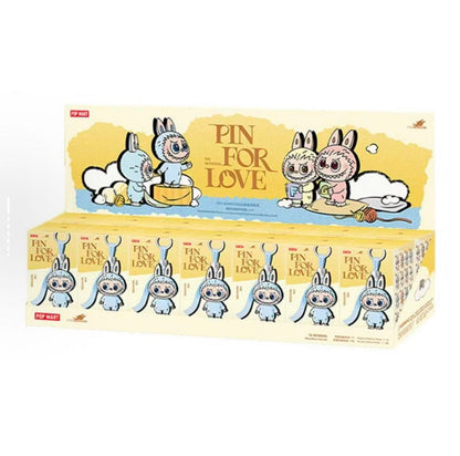THE MONSTERS Pin for Love Series-Vinyl Plush Pendant Blind Box (A-M)