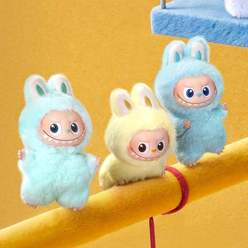 THE MONSTERS Pin for Love Series-Vinyl Plush Pendant Blind Box (N-Z)