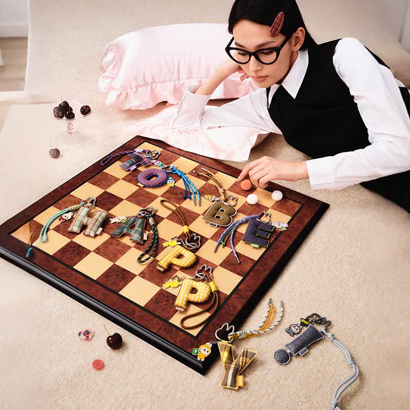 THE MONSTERS Pin for Love Series- Letter Pendant Blind Box (A-M)