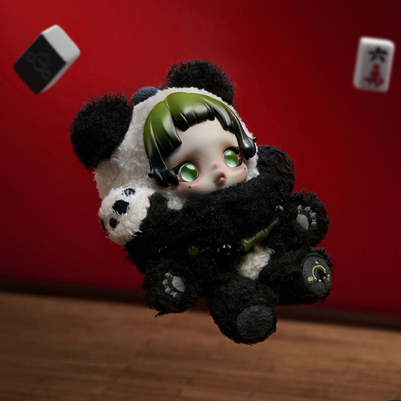 SKULLPANDA Lazy Panda Plush Doll Pendant