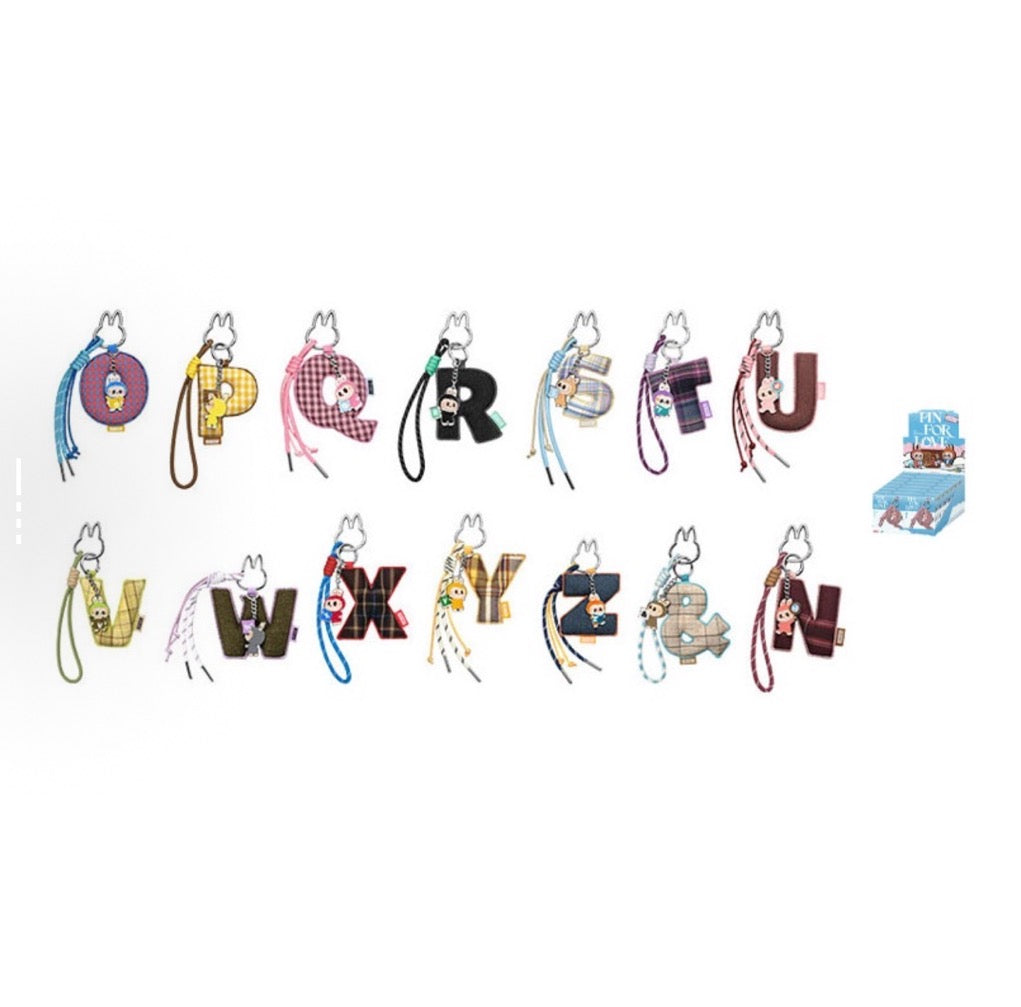 THE MONSTERS Pin for Love Series- Letter Pendant Blind Box (N-Z)