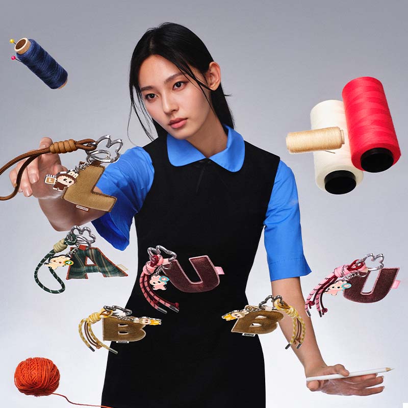 THE MONSTERS Pin for Love Series- Letter Pendant Blind Box (A-M)