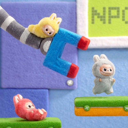 THE MONSTERS Pin for Love Series-Vinyl Plush Pendant Blind Box (A-M)