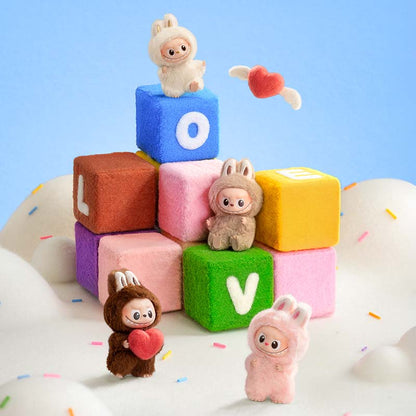 THE MONSTERS Pin for Love Series-Vinyl Plush Pendant Blind Box (A-M)