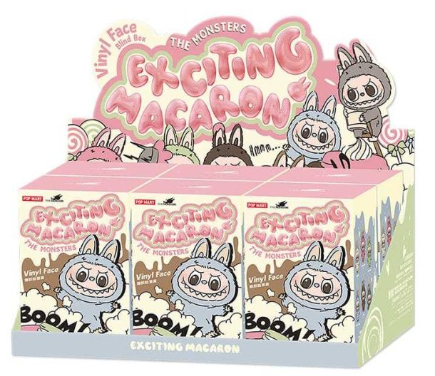 Labubu The Monsters Exciting Macaron Series Plush Pendant Blind Box