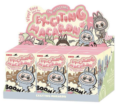 Labubu The Monsters Exciting Macaron Series Plush Pendant Blind Box