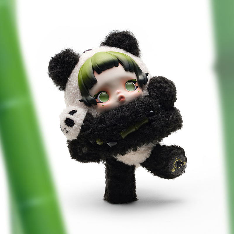 SKULLPANDA Lazy Panda Plush Doll Pendant