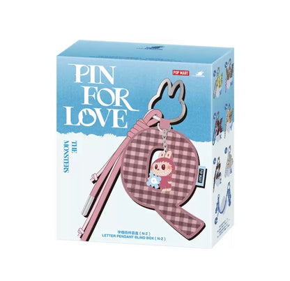 THE MONSTERS Pin for Love Series- Letter Pendant Blind Box (N-Z)