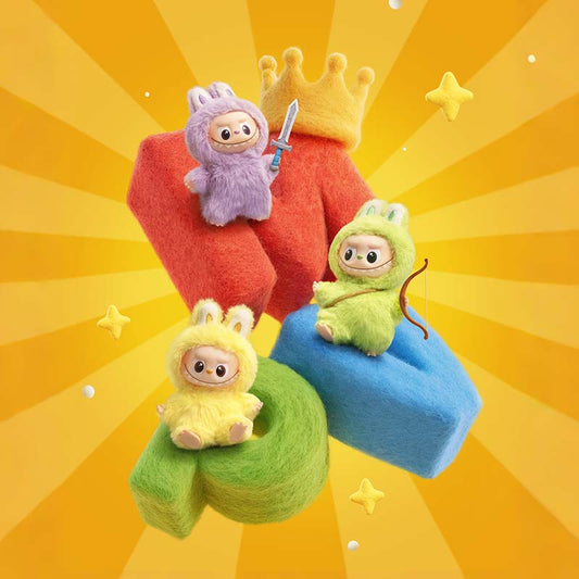 THE MONSTERS Pin for Love Series-Vinyl Plush Pendant Blind Box (A-M)