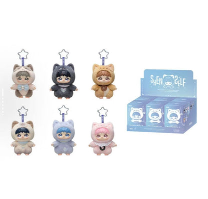 ZHOU SHEN SHENSELF Series Vinyl Plush Doll Pendant, Blind Box