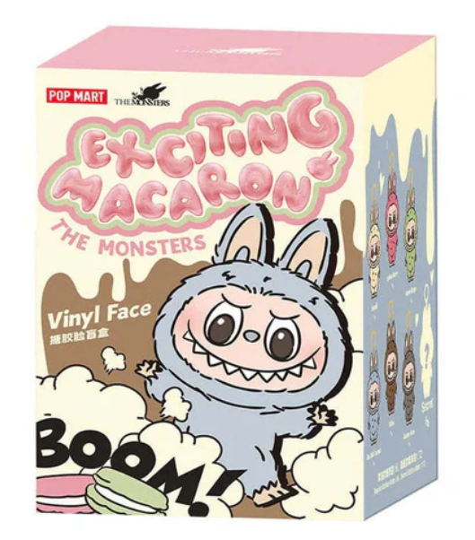 Labubu The Monsters Exciting Macaron Series Plush Pendant Blind Box